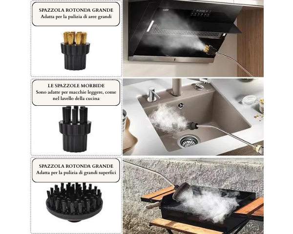 LuminaVapor Pro™ | Pulizia a Vapore Potente