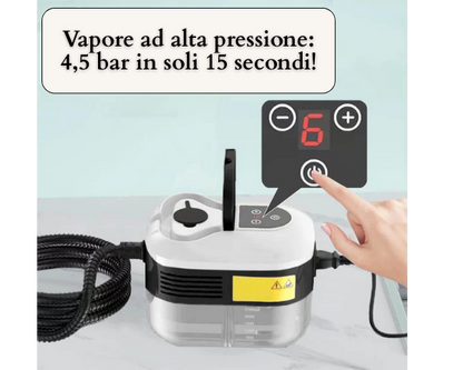 LuminaVapor Pro™ | Pulizia a Vapore Potente
